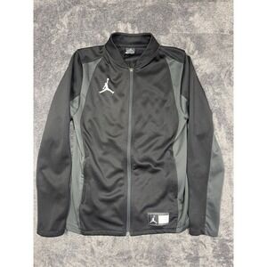 Nike Jordan Flight Dry Fit Jacket Black/Gray Women's Size Small 928692-010